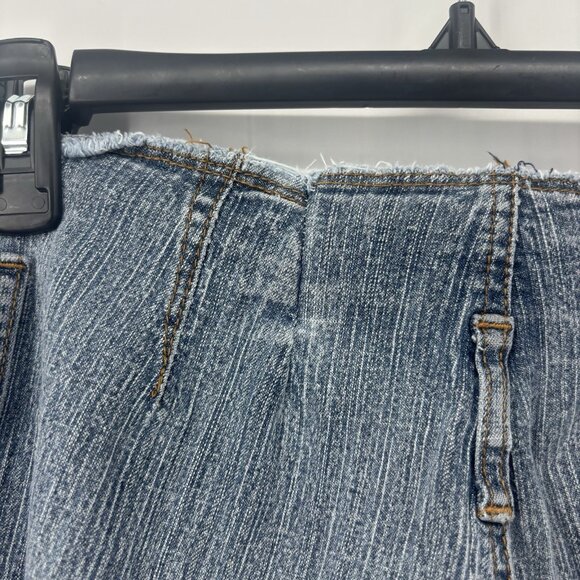 Vintage Zana Di Y2K Jeans Low Rise Cropped Flare Jeans Womens Size 11 - Picture 7 of 12